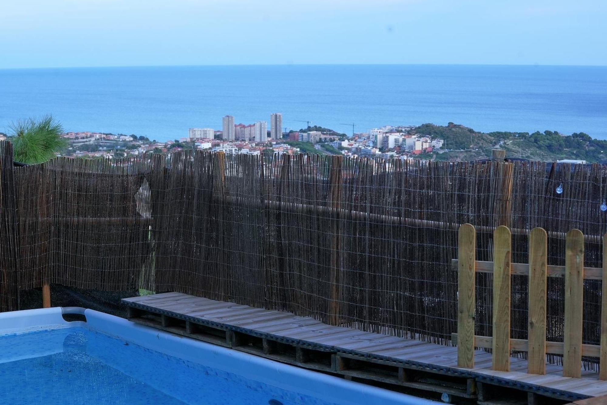 Aaa View Private Terrace Outdoor Heated Hot Tub Family Fun Badalona Exterior foto
