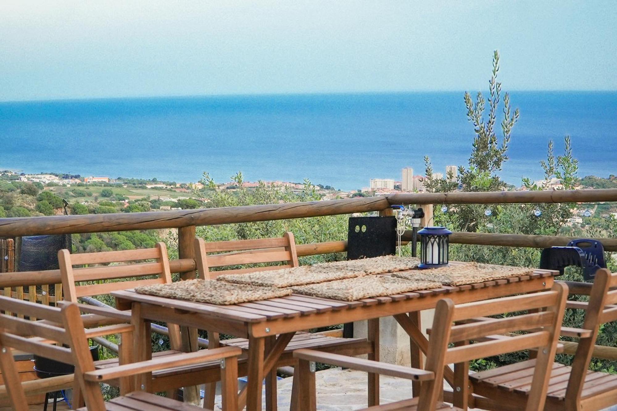 Aaa View Private Terrace Outdoor Heated Hot Tub Family Fun Badalona Exterior foto